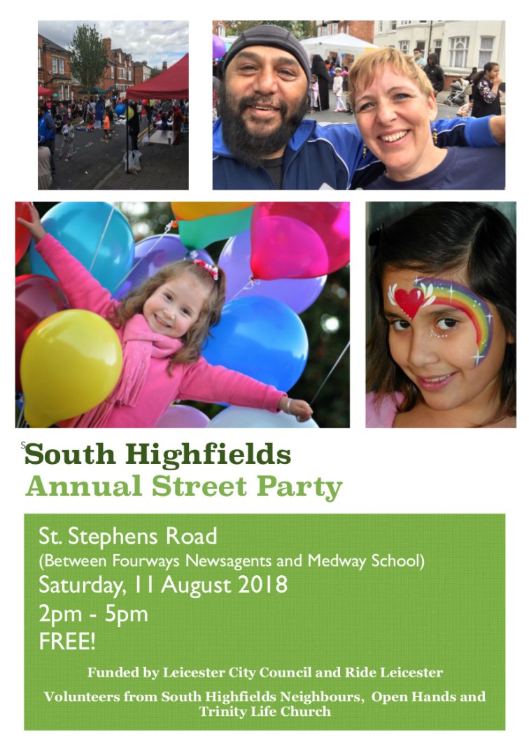 Street Party Flyer 2018